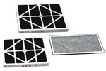 Комплект из 5 сменных наружных угольных фильтров (AFS-500/AFS-1000) - фото