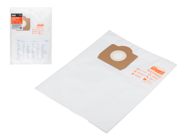 Мешок для пылесоса BOSCH PAS 11-21, 12-27 сменный улучшенный GEPARD (Рекомендуется для профессионального использования.  Синтетический.)