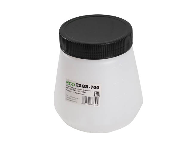 Резервуар для краски с крышкой к краскораспылителю ECO ESG-440/550, 700мл, полиэтилен (Подходит для краскораспылителей Wortex) - фото