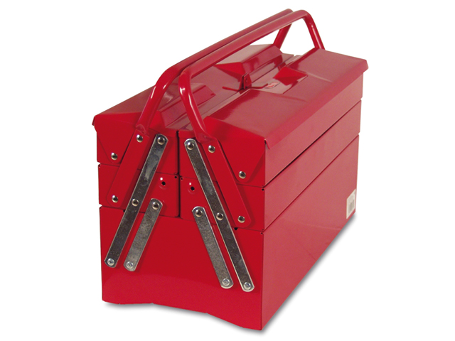 Ящик для инструмента металлический, раздвижной, 5 отделений 405 (404x200x290 мм) (TAYG) - фото