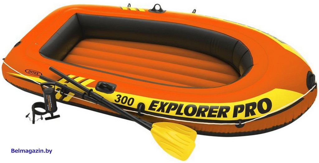 Надувная лодка Intex Explorer 300 PRO (244x117) - фото