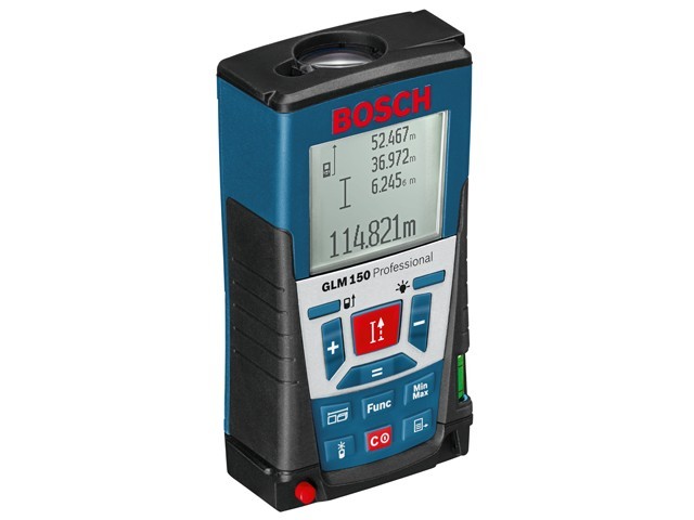 Дальномер лазерный BOSCH GLM 150 в кор. (0.05 - 150 м, +/- 1 мм/м, IP 54)