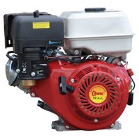 Бензиновый двигатель 177F (10 л.с., вал d=25 mm, шпонка)