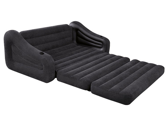 Надувной диван-трансформер Pull-Out Sofa (Пул-Аут Софа), 193х221х66 см, INTEX - фото