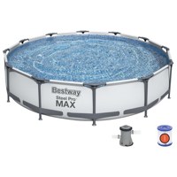 Каркасный бассейн Bestway Steel Pro 56260 (366x100, с фильтром-насосом)