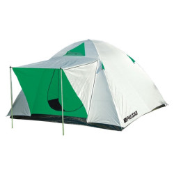 Палатка двухслойная трехместная 210 x 210 x 130 см, Camping Palisad - фото