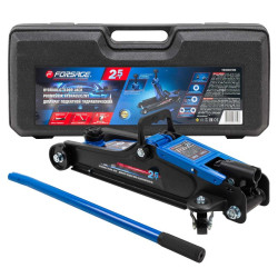 Домкрат подкатной гидравлический 2.5т (h min 90мм, h max 400мм) в кейсе Forsage F-T830031DS - фото