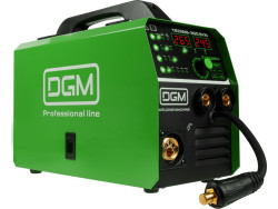 Полуавтомат сварочный DGM TECMIG-300 SYN (220В; MIG/FLUX/MMA/TIG; Синергия; евроразъем; смена полярности) - фото