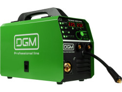 Полуавтомат сварочный DGM TECMIG-250 SYN (220В; MIG/FLUX/MMA/TIG; Синергия; евроразъем; смена полярности) - фото
