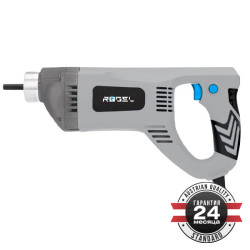 Вибратор для бетона электрический RÖGEL CVR-1511, 1100 Вт, 3100 об/мин, приводной вал 1.5 м - фото