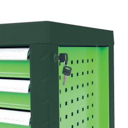 Тележка инструментальная 7-и полочная с набором инструментов 272пр ForsLine - фото2