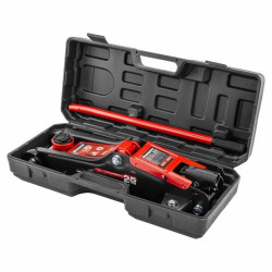 Домкрат подкатной гидравлический 2,5т в кейсе FK-TH32505C FORCEKRAFT (85-350мм) - фото