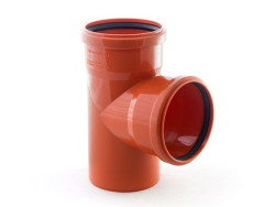 Тройник НК 110/110х87 РТП (Для наружной канализации) - фото