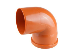 Колено НК 110х87 РТП (Угол для наружной канализации) - фото