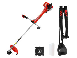 Мотокоса ECO GTP-255 Power MAX (2.5 кВт, 3.4 л.с., 52.0 см3, лёгкий запуск, антивибрационная штанга, нож 4Т,ремень двухлямочный) - фото