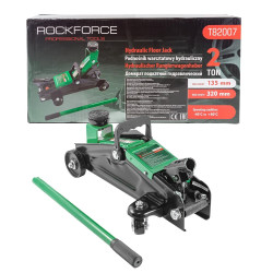 Домкрат подкатной гидравлический RockFORCE 2 т (h min 135мм, h max 320мм) RF-T82007 - фото