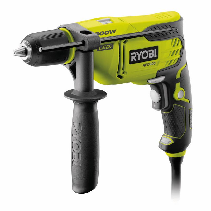 Дрель ударная RYOBI RPD800-K - фото