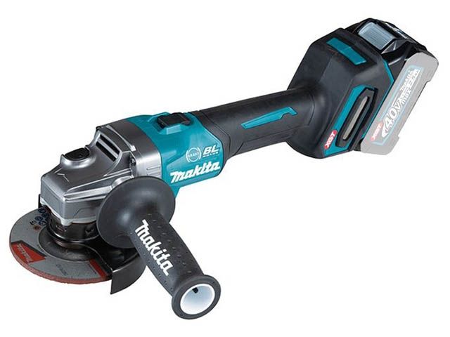 Аккум. углошлифмашина MAKITA XGT GA 004 GM 201 MAKPAC (40.0 В, БЕЗ АККУМУЛЯТОРА, диск 115х22.0 мм, вибро) - фото