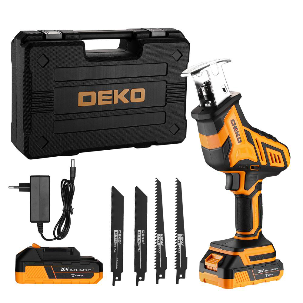 Пила сабельная аккумуляторная DEKO DKRS20-Li 063-4311 - фото