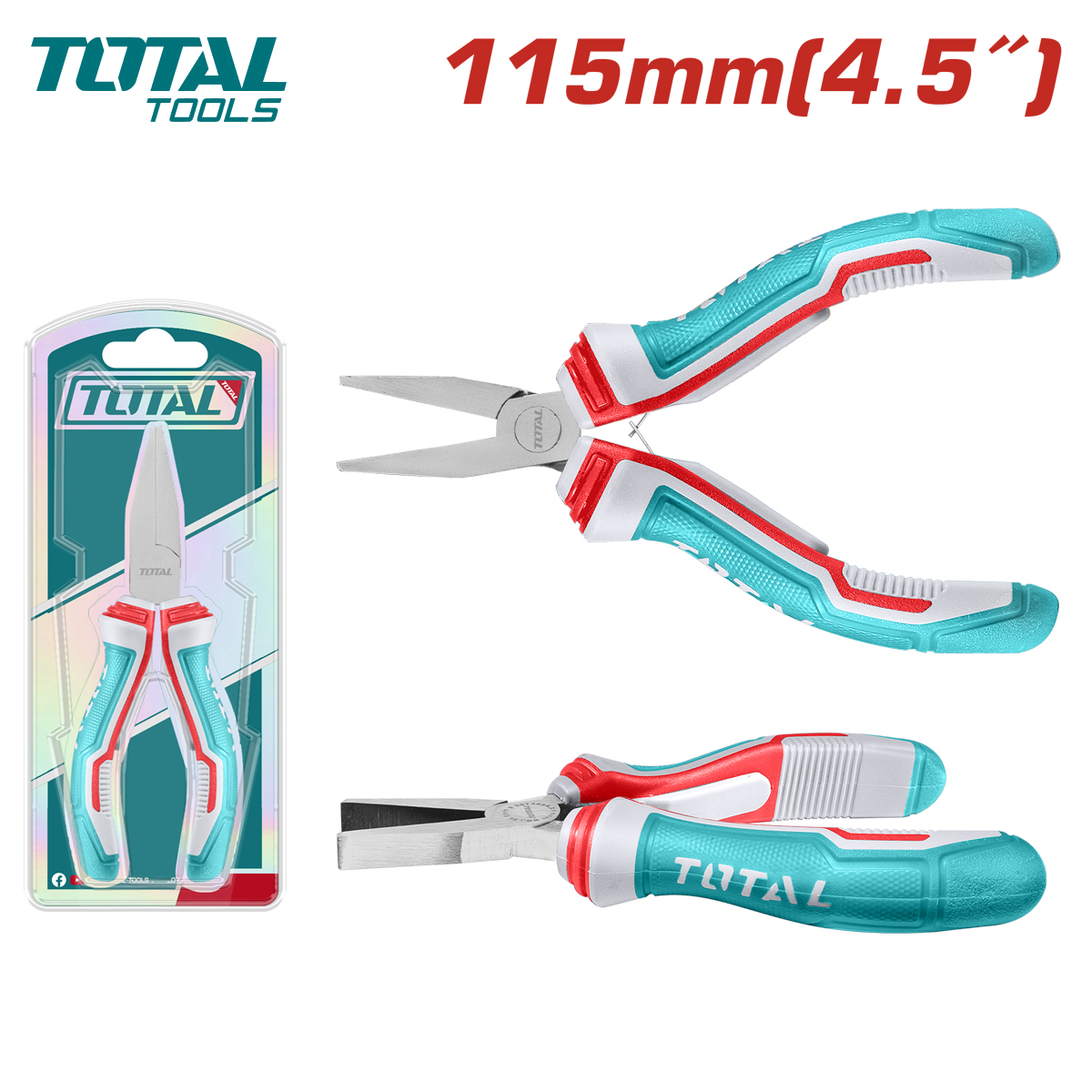 Плоскогубцы 115 мм TOTAL THTMN856 - фото