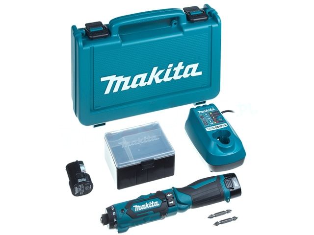 Аккум. шуруповерт MAKITA DF 012 DSE в чем. (7.2 В, 2 акк., 1.5 А/ч Li-Ion, 1 скор., 6 Нм, шурупы до 6 мм) - фото