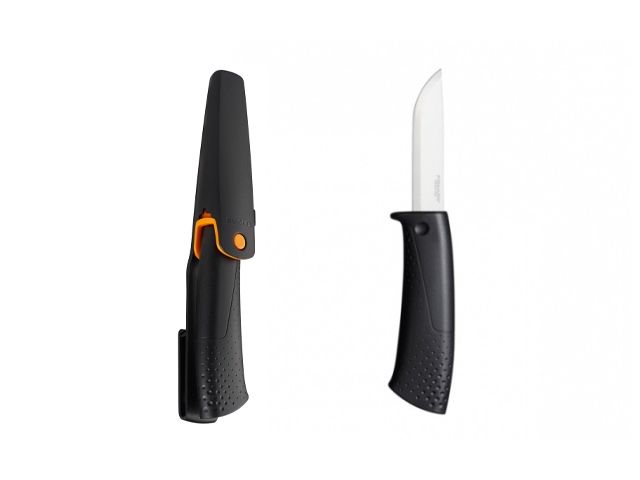 Нож с точилкой FISKARS - фото