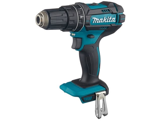 Аккум. ударная дрель-шуруповерт MAKITA LXT DHP 482 Z в кор. (18.0 В, БЕЗ АККУМУЛЯТОРА, 2 скор., 62 Нм, шурупы до 13 мм, сверление в металле до 13 мм) - фото