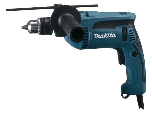 Дрель ударная MAKITA HP 1640 в кор. (680 Вт, патрон ЗВП, 1 скор.) - фото