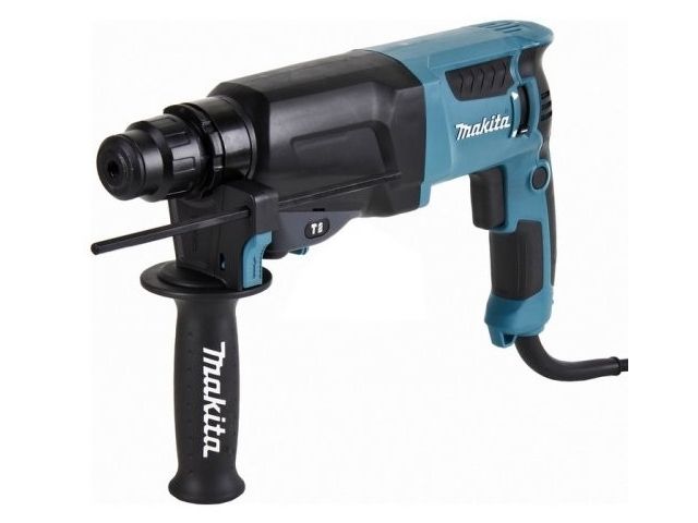 Перфоратор MAKITA HR 2600 в чем. (800 Вт, 2.4 Дж, 2 реж., патрон SDS-plus, вес 2.9 кг) - фото