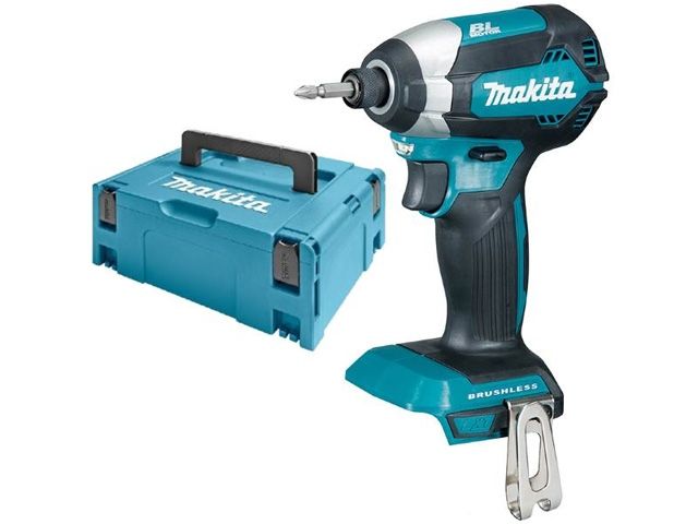 Аккум. шуруповерт MAKITA LXT DTD 153 ZJ в чем. (18.0 В, БЕЗ АККУМУЛЯТОРА, 1 скор., 170 Нм, шурупы до 13 мм) - фото