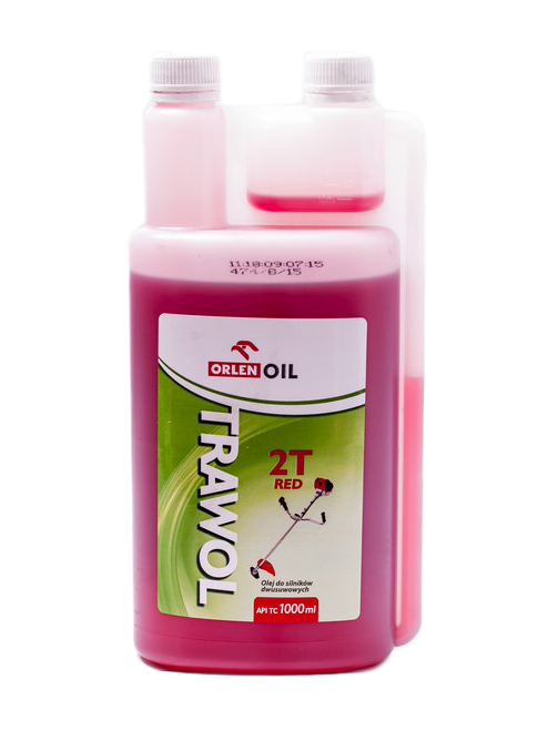 Масло для 2-х тактных двигателей Orlen Oil TRAWOL 2Т (Red) (1л) - фото