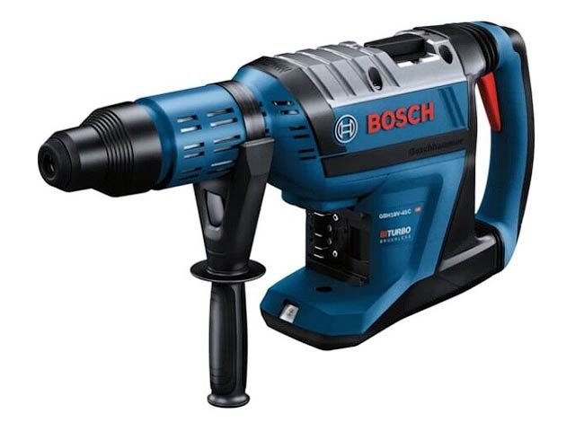 Аккум. перфоратор BOSCH GBH 18V-45 C в чем. (18.0 В, БЕЗ АККУМУЛЯТОРА, 12.5 Дж, вес 8.0 кг,) - фото