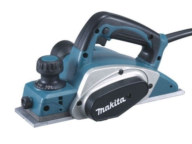 Рубанок электрический MAKITA KP 0800 в кор. (620 Вт, шир. до 82 мм, глуб. до 2.5 мм) - фото