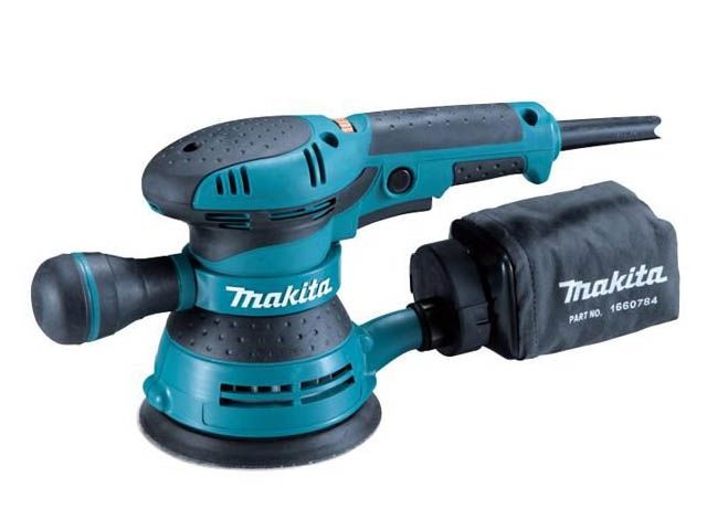 Эксцентриковая шлифмашина MAKITA BO 5041 в кор. (300 Вт, 125 мм, 4000 - 12000 кол/мин, регул. об.) - фото