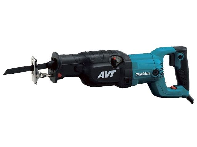 Сабельная пила MAKITA JR 3070 CT в чем. + 3 пильных полотна (1500 Вт, дерево до 255 мм, металл до 20 мм) - фото