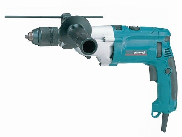 Дрель ударная MAKITA HP 2071 в чем. (1010 Вт, патрон ЗВП, 2 скор.) - фото