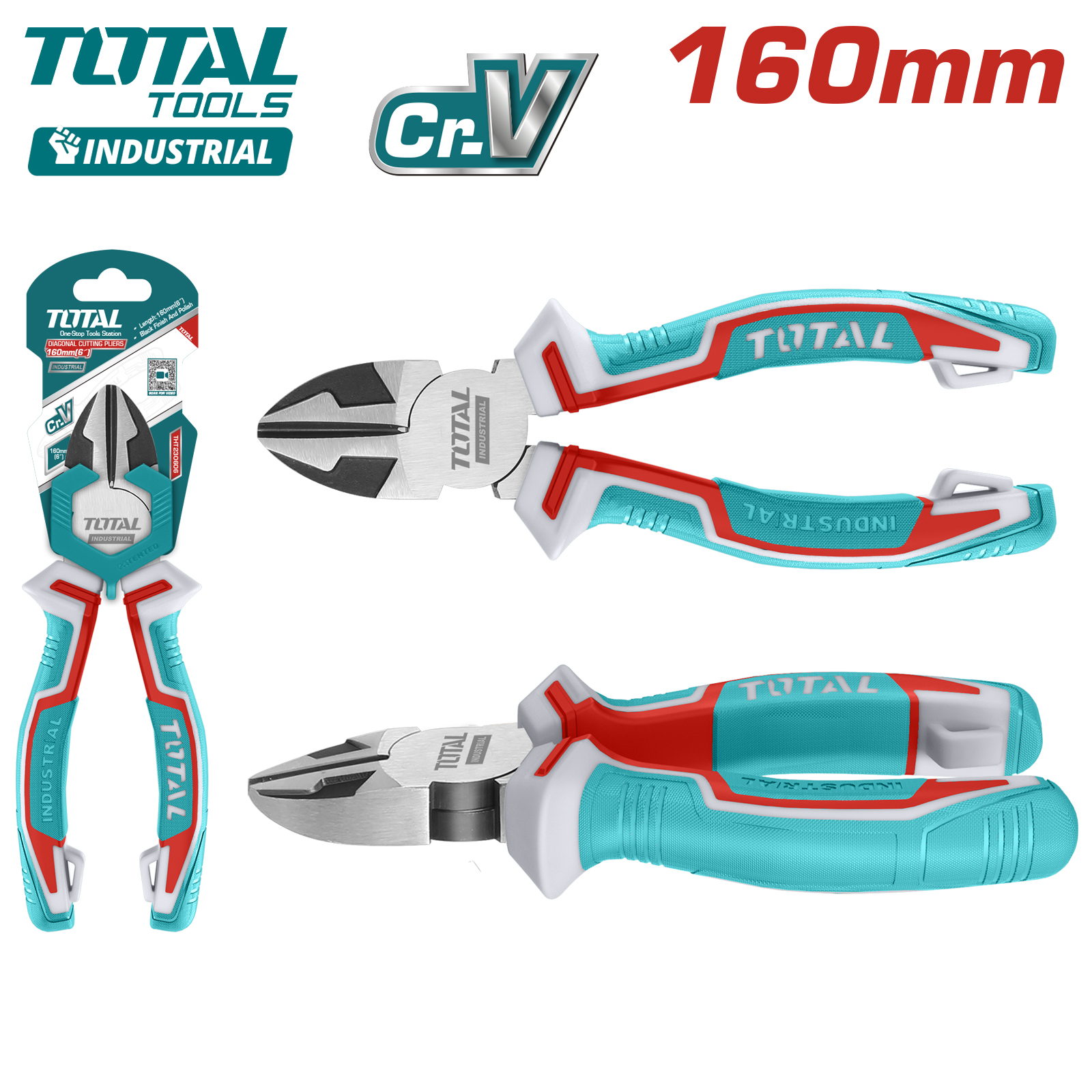 Бокорезы 160 мм TOTAL THT230606 - фото