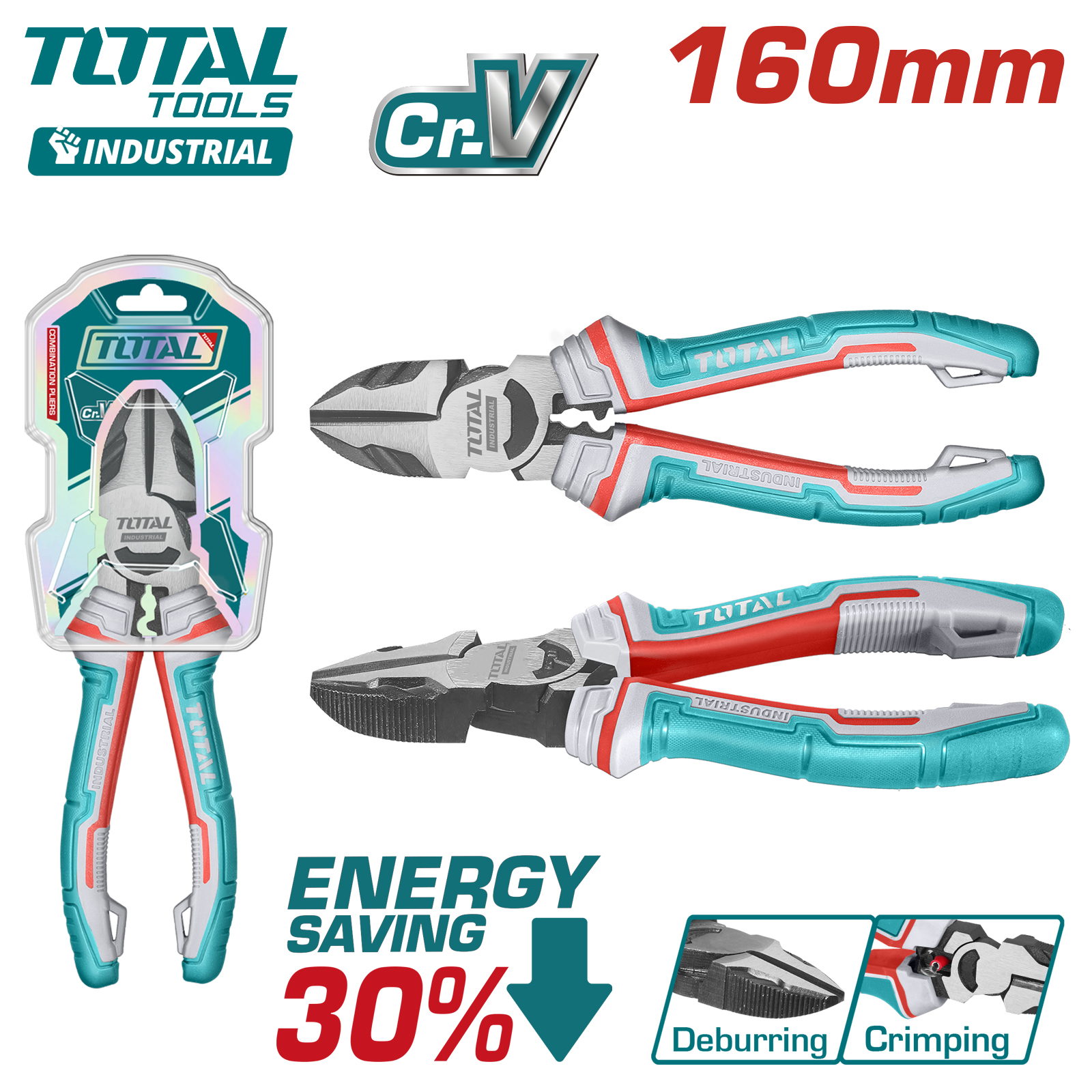 Бокорезы 160 мм TOTAL THT230606S - фото