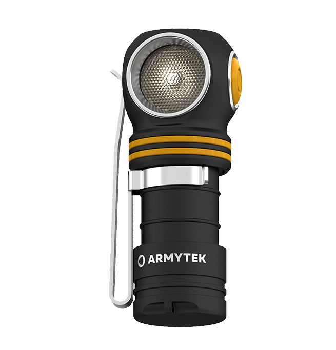 Фонарь Armytek Elf C1 Micro-USB Теплый - фото