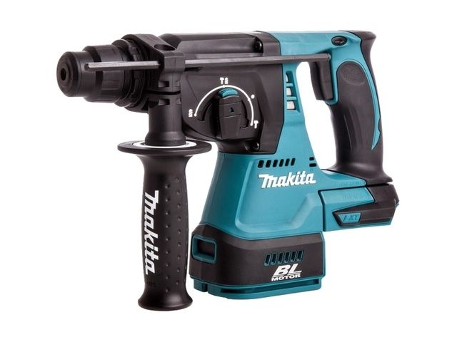 Аккум. перфоратор MAKITA LXT DHR 242 Z в кор. (18.0 В, БЕЗ АККУМУЛЯТОРА, 2.4 Дж, вес 3.3 кг) - фото