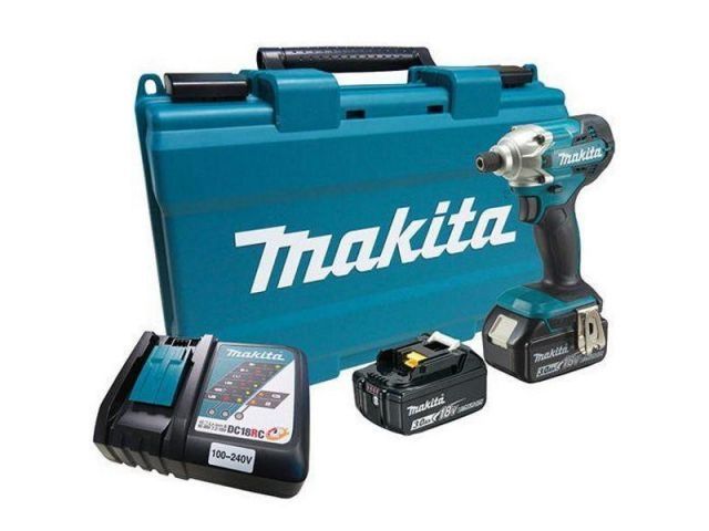 Аккум. шуруповерт MAKITA DTD 172 RTJ MAKPAC (18.0 В, 2 акк., Li-Ion, 4 скор., 180 Нм,) - фото