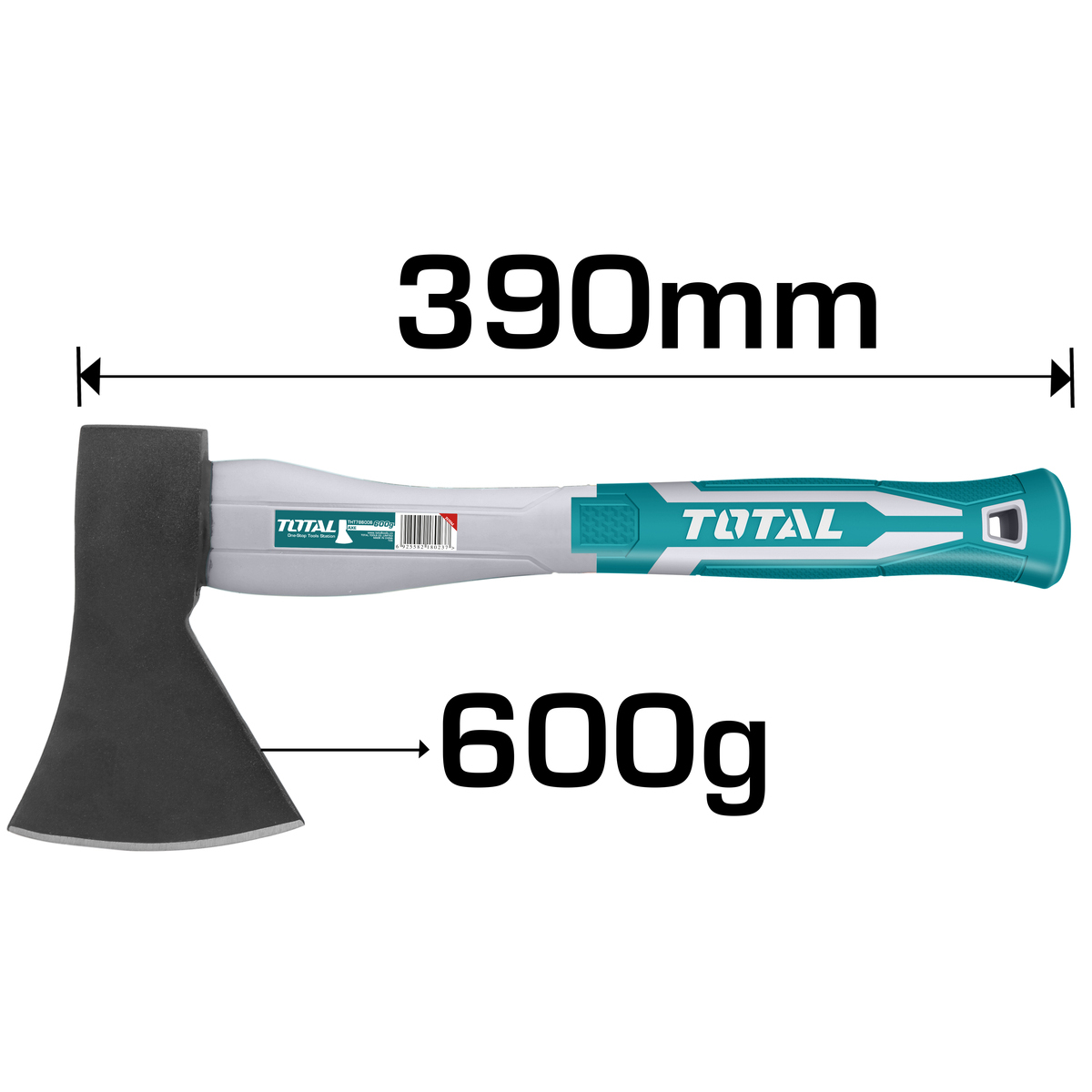 Топор 600 г TOTAL THT786006 - фото