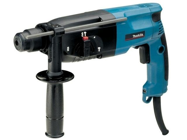 Перфоратор MAKITA HR 2450 в чем. (780 Вт, 2.7 Дж, 3 реж., патрон SDS-plus, вес 2.4 кг) - фото