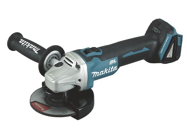 Аккум. углошлифмашина MAKITA LXT DGA 504 Z в чем. (18.0 В, БЕЗ АККУМУЛЯТОРА, диск 125х22.0 мм, вибро) - фото