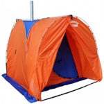 Палатка с тамбуром для мобильной бани Теплодар Алтай - фото